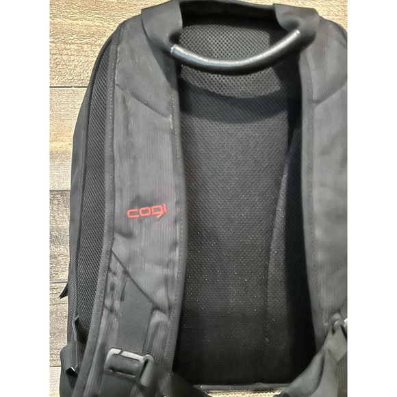 CODi Tri-Pak Black Multi-Compartment‎ Laptop Backpack Unisex main image 4